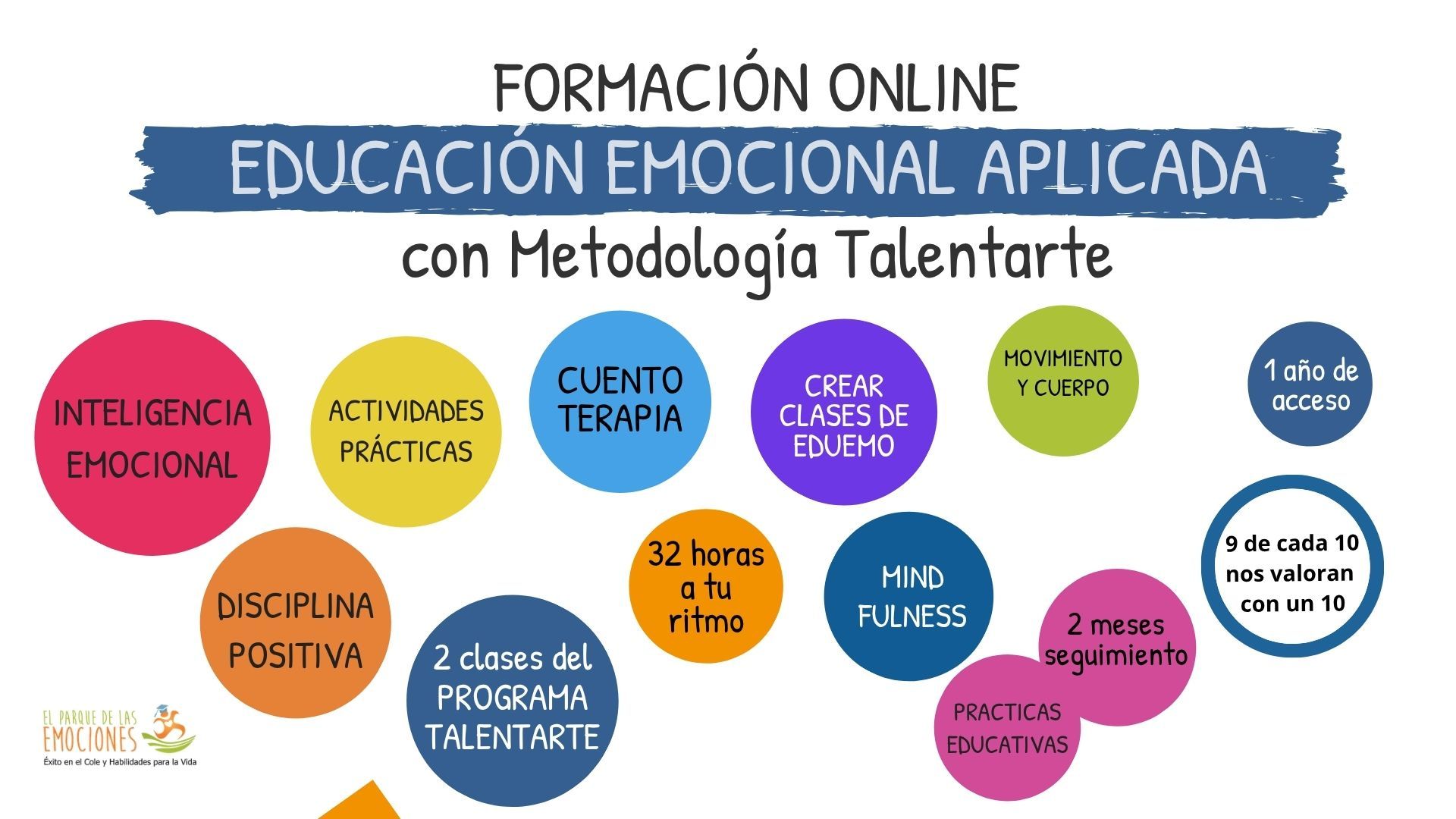 Curso online de educacion emocional aplicada a niños y jovenes para educadores, profesores
